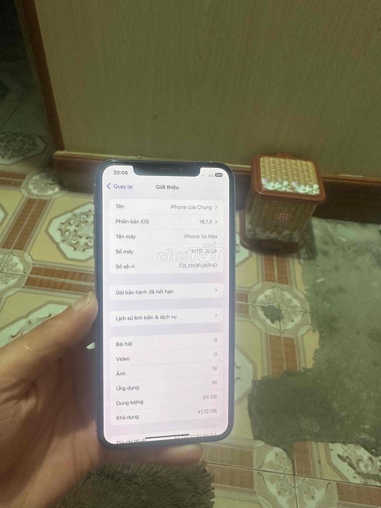 xs max quốc tế full chức năng pin mới màn ám. Mua bán Điện thoại tại Huyện Gia Lộc Hải Dương được đăng bởi Phạm Chung hình 1