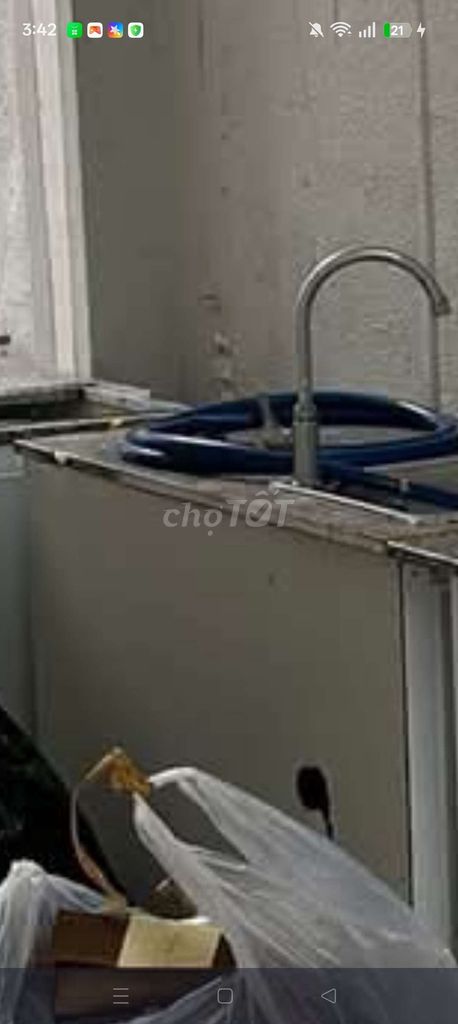 Tủ bếp nhôm trắng 1m Mới đẹp. Mua bán Tủ, kệ gia đình tại Thành phố Thủ Đức Tp Hồ Chí Minh được đăng bởi Dungk hình 1