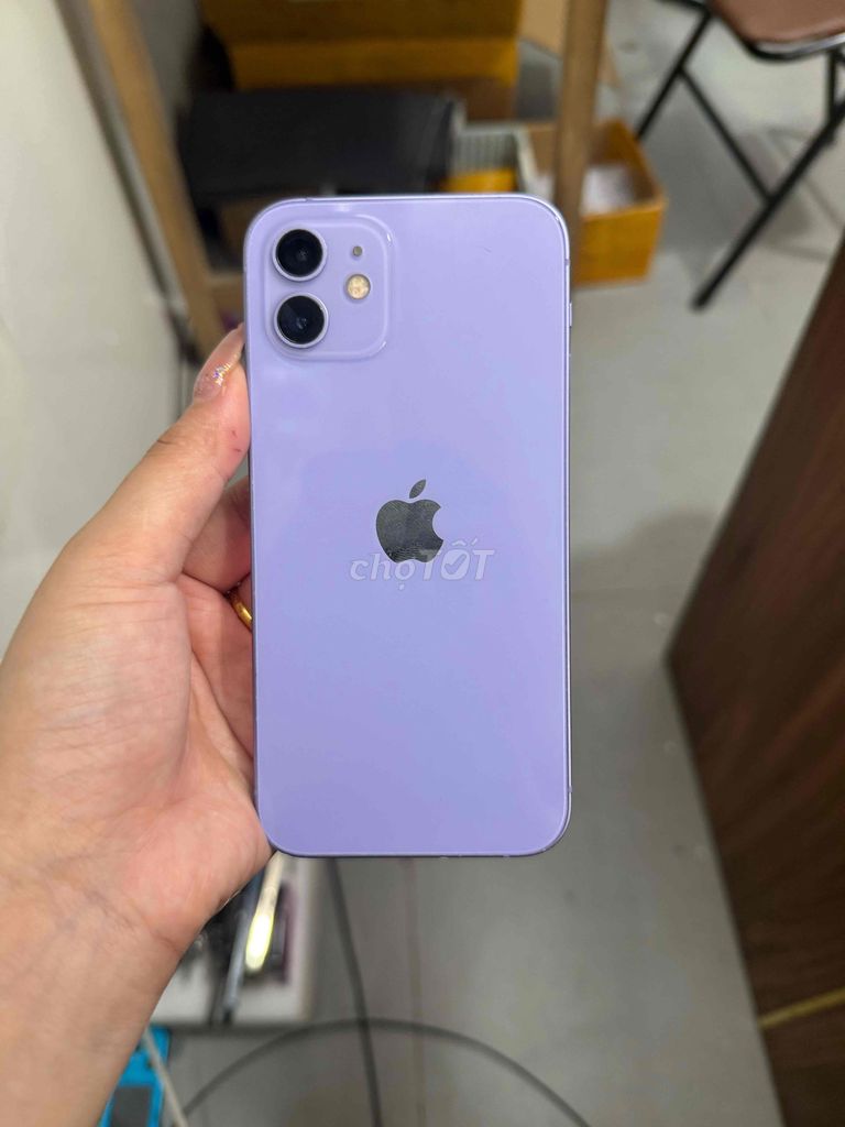 iPhone 12 128GB Tím bản 2 sim vật lí. Mua bán Điện thoại tại Quận Cầu Giấy Hà Nội được đăng bởi Nguyễn  hình 1