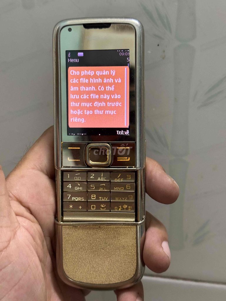 Nokia 8800 E1G Vàng Đã qua sử dụng. Mua bán Điện thoại tại Quận 12 Tp Hồ Chí Minh được đăng bởi Tuấn Anh  hình 1