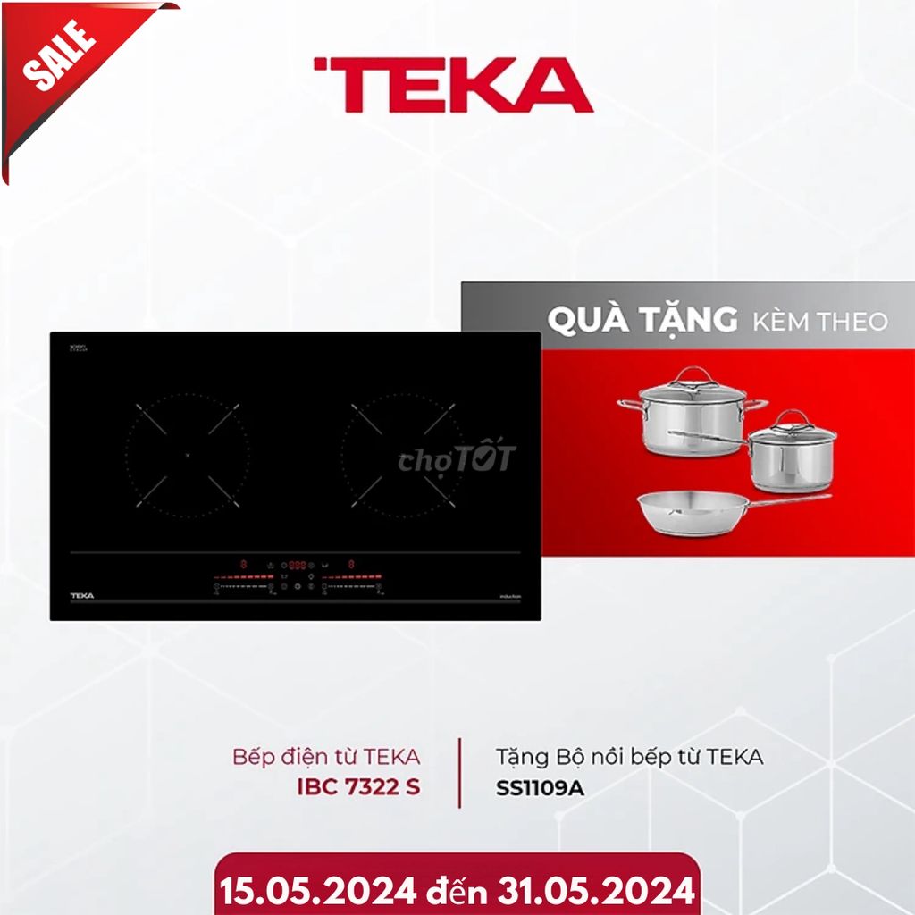 Bếp điện từ Teka IBC 7322 S Mã Số 112510040. Mua bán Bếp, lò, đồ điện nhà bếp tại Quận Tân Bình Tp Hồ Chí Minh được đăng bởi Hoangcuonghome  hình 2