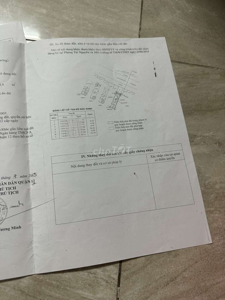 BÁN NHÀ 2 LẦU 4,2×25M MẶT TIỀN NGUYỄN ẢNH THỦ P.HIỆP THÀNH Q12