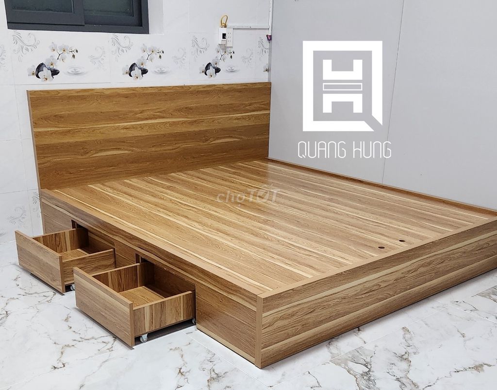 Giường ngủ Gỗ MDF-GIƯỜNG GỖ MDF=GIƯỜNG MDF-GIƯỜNG=. Mua bán Giường, chăn ga gối nệm tại Thành phố Dĩ An Bình Dương được đăng bởi NỘI THẤT NHÀ XINH hình 1