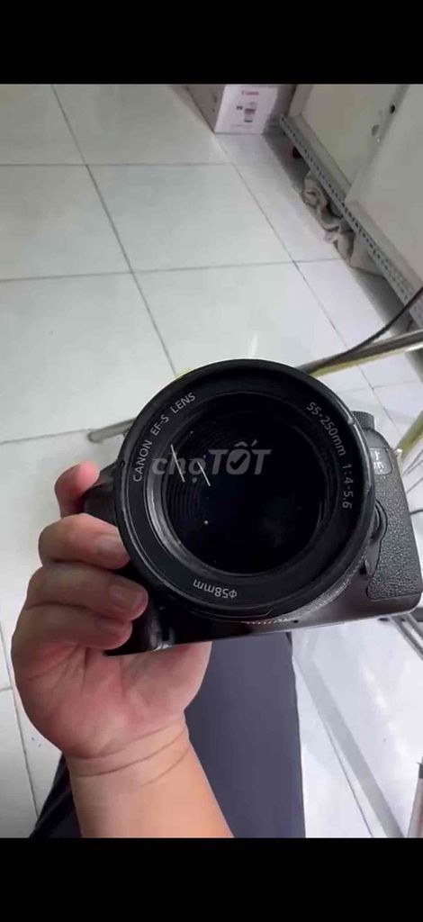 Ống kính Canon EF-S 55-250mm IS Đen. Mua bán Máy ảnh, Máy quay tại Huyện Thạch Thất Hà Nội được đăng bởi Tuyến Vũ hình 1