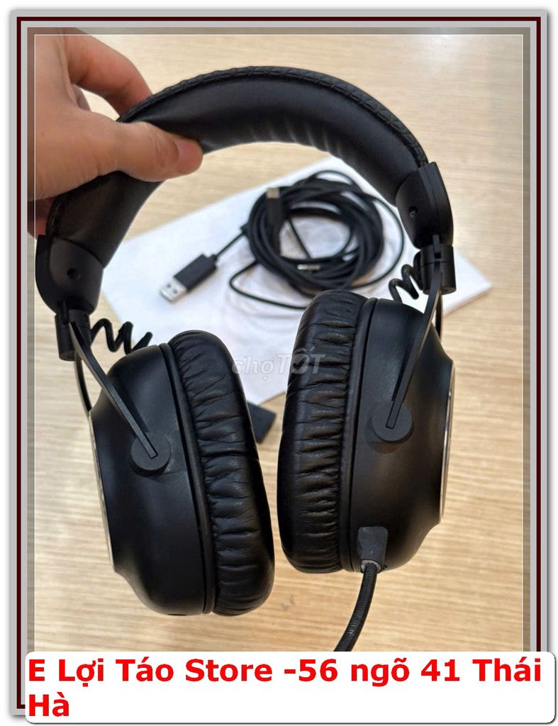 Tai nghe gaming Logitech G Pro X 2 Lightspeed Đen. Mua bán Tivi, Âm thanh tại Quận Đống Đa Hà Nội được đăng bởi Nguyễn Tiến Lợi hình 1