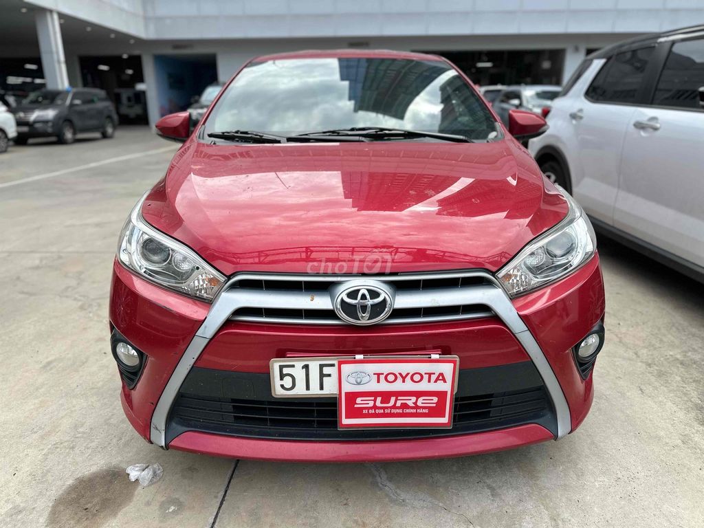 Toyota Yaris 2016 G CVT - Đỏ tự động,vay đc NH