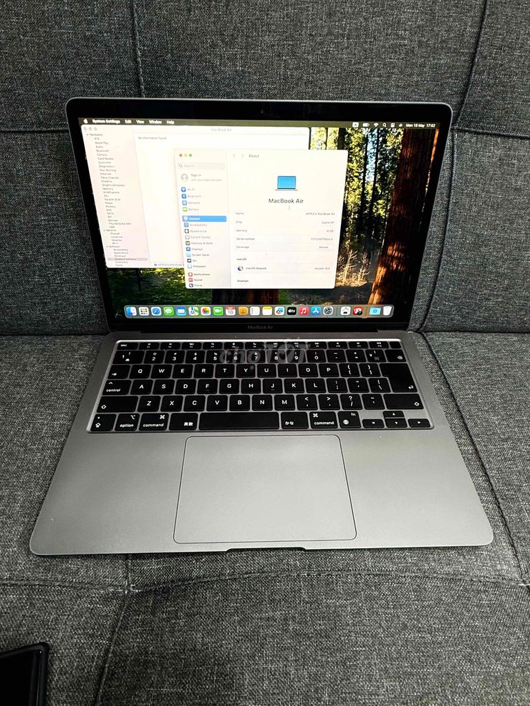 Apple MacBook Air M1 13 inch 8/256GB 99% PIN CAO. Mua bán Laptop tại Quận Hải Châu Đà Nẵng được đăng bởi Chỉ Bán Máy Rin chất hình 1