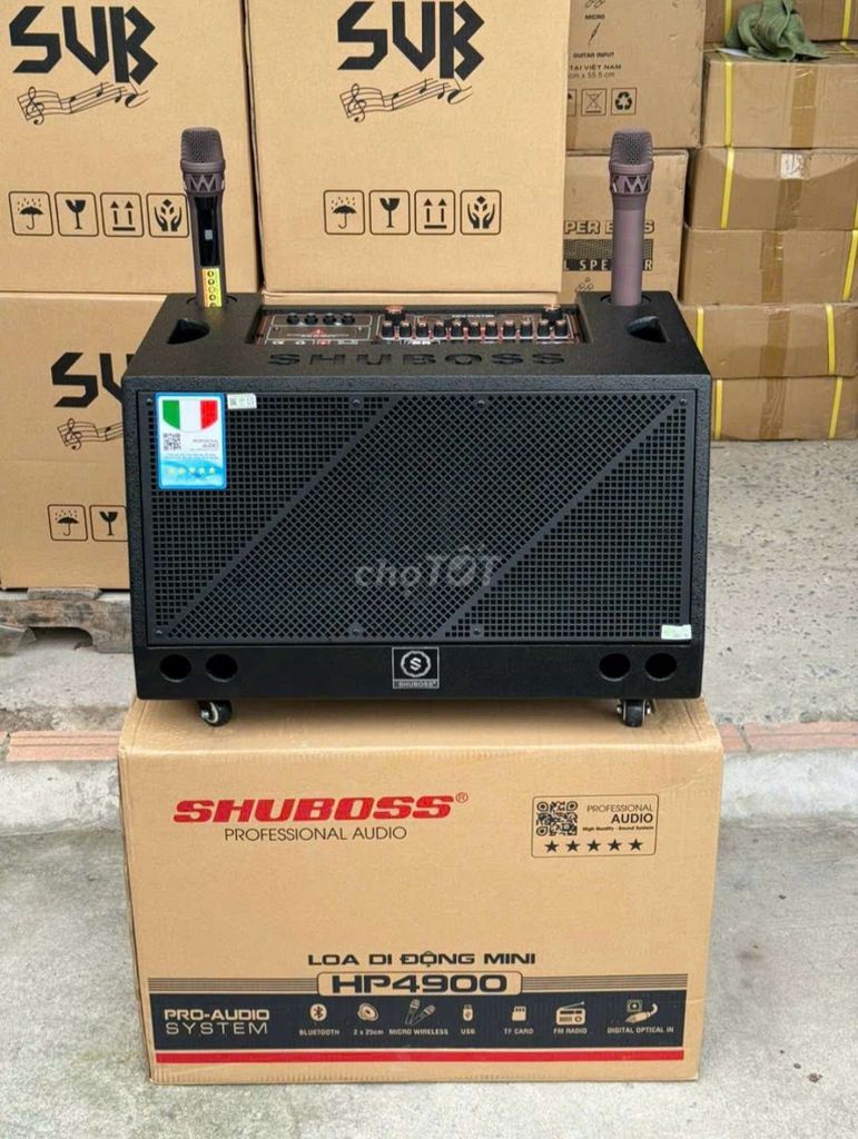 Loa kéo Shuboss HP4900 Đen 300W. Mua bán Tivi, Âm thanh tại Huyện Vĩnh Cửu Đồng Nai được đăng bởi Trần Hữu Quang hình 1