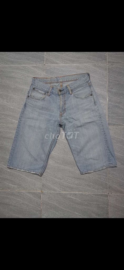 Quần short jeans Levis 503 Vintage Xanh Đá size 29. Mua bán Quần áo tại Quận Gò Vấp Tp Hồ Chí Minh được đăng bởi LogiaShop2hands hình 1