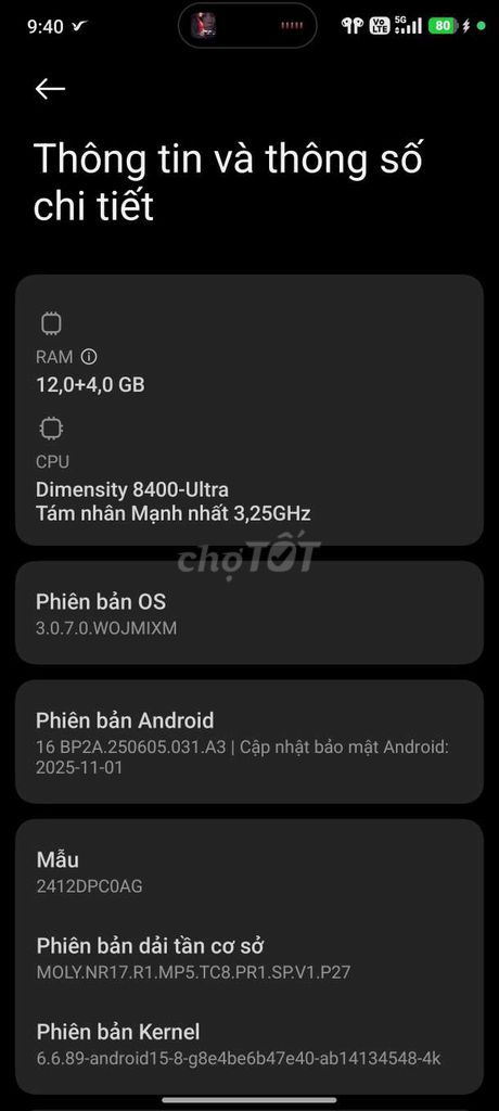 POCO X7 Pro 12GB Dimensity 8400-Ultra. Mua bán Điện thoại tại Quận Bắc Từ Liêm Hà Nội được đăng bởi Tiến Hoàng hình 1