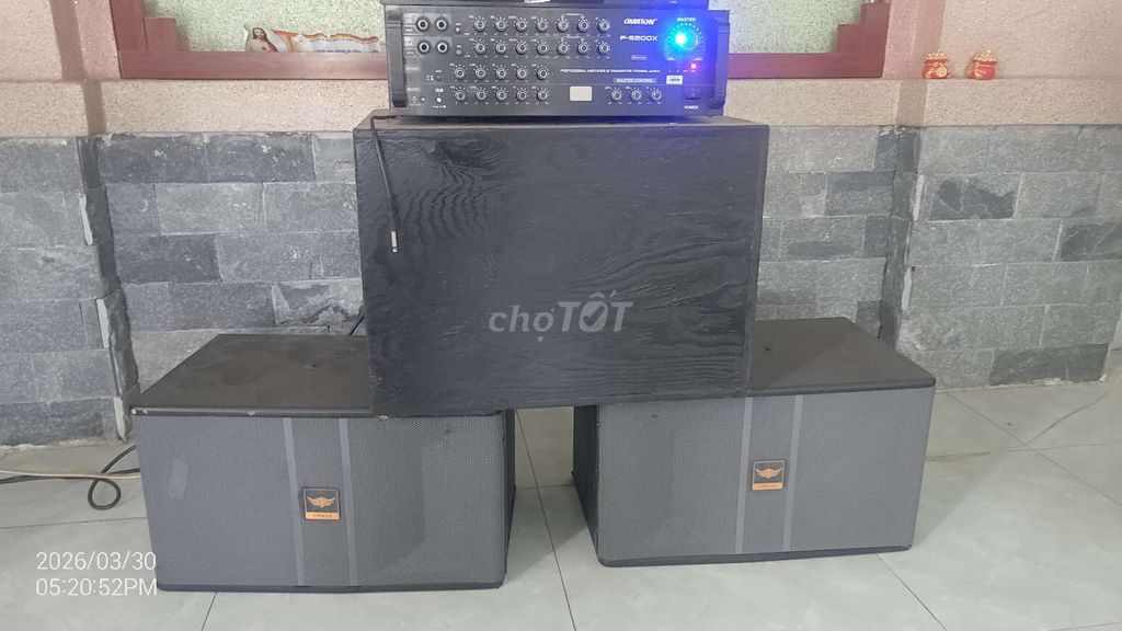 Dàn karaoke Omaton F-5200X Đen. Mua bán Tivi, Âm thanh tại Huyện Xuân Lộc Đồng Nai được đăng bởi Mỹ Trần hình 1