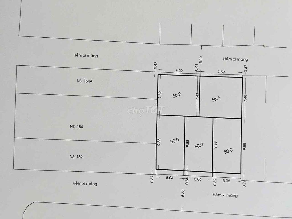 Bán Đất 154 / Gò xoài