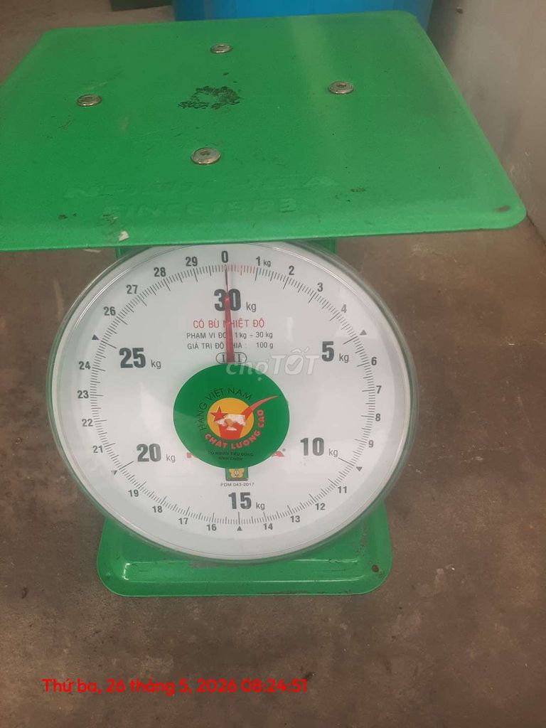 Cân đồng hồ 30kg. Mua bán Nội thất, đồ gia dụng khác tại Huyện Vĩnh Cửu Đồng Nai được đăng bởi hiệp  hình 1