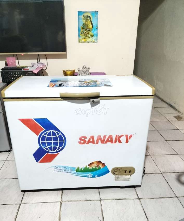 Tủ đông Sanaky 225lít như hình làm đông nhanh