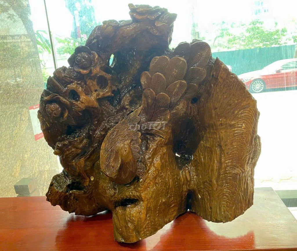 Tác phẩm điêu khắc Gỗ Chim hoa. Mua bán Đồ sưu tầm, đồ cổ tại Quận Bắc Từ Liêm Hà Nội được đăng bởi Xuân Chiến hình 1