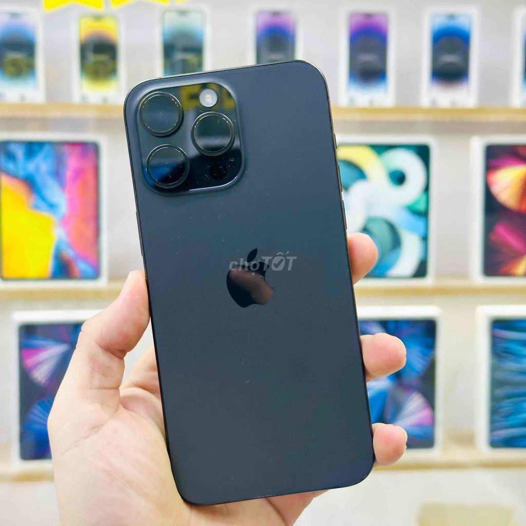 🍎15 PROMAX BLACK 256GB QTẾ MỸ NGUYÊN ZIN ÁP P100%. Mua bán Điện thoại tại Quận Bình Thuỷ Cần Thơ được đăng bởi Nghĩa Trần Mobile hình 1