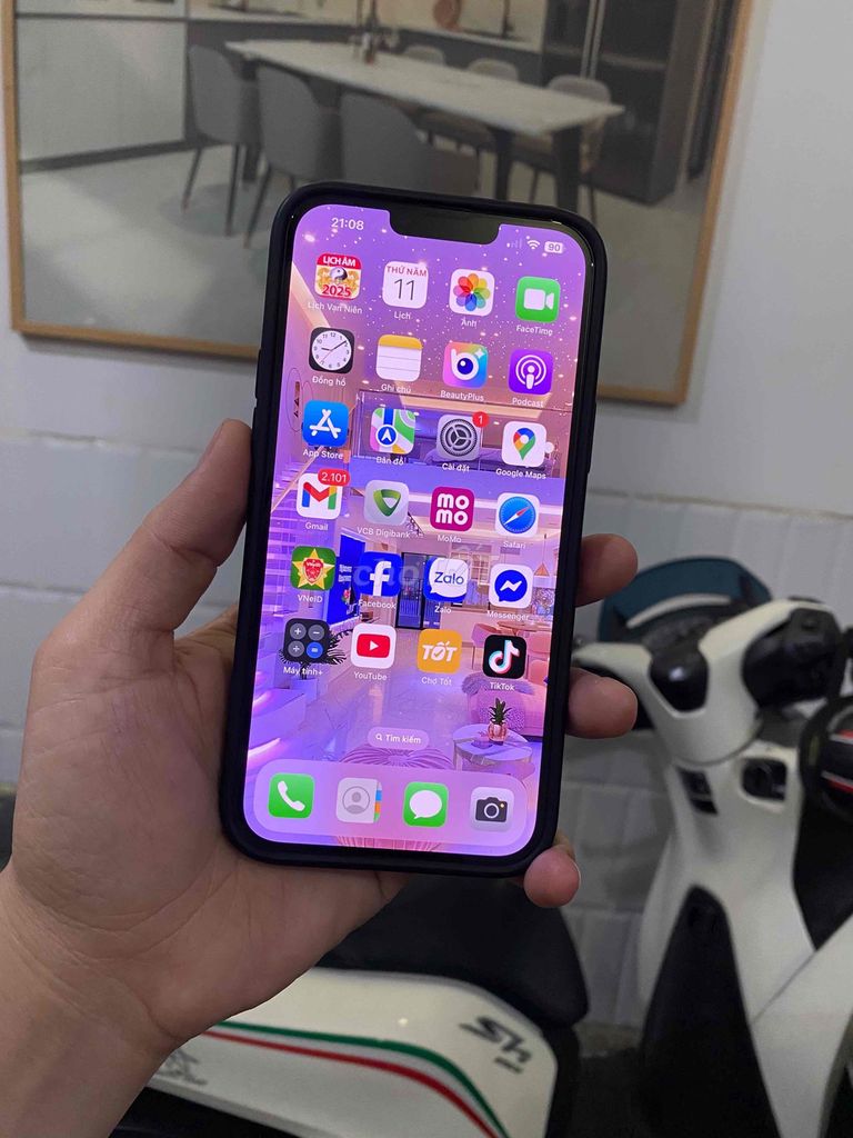 iPhone 13 Pro Max 128GB Xám Đẹp nguyên zin. Mua bán Điện thoại tại Quận Tân Bình Tp Hồ Chí Minh được đăng bởi Soda T hình 2