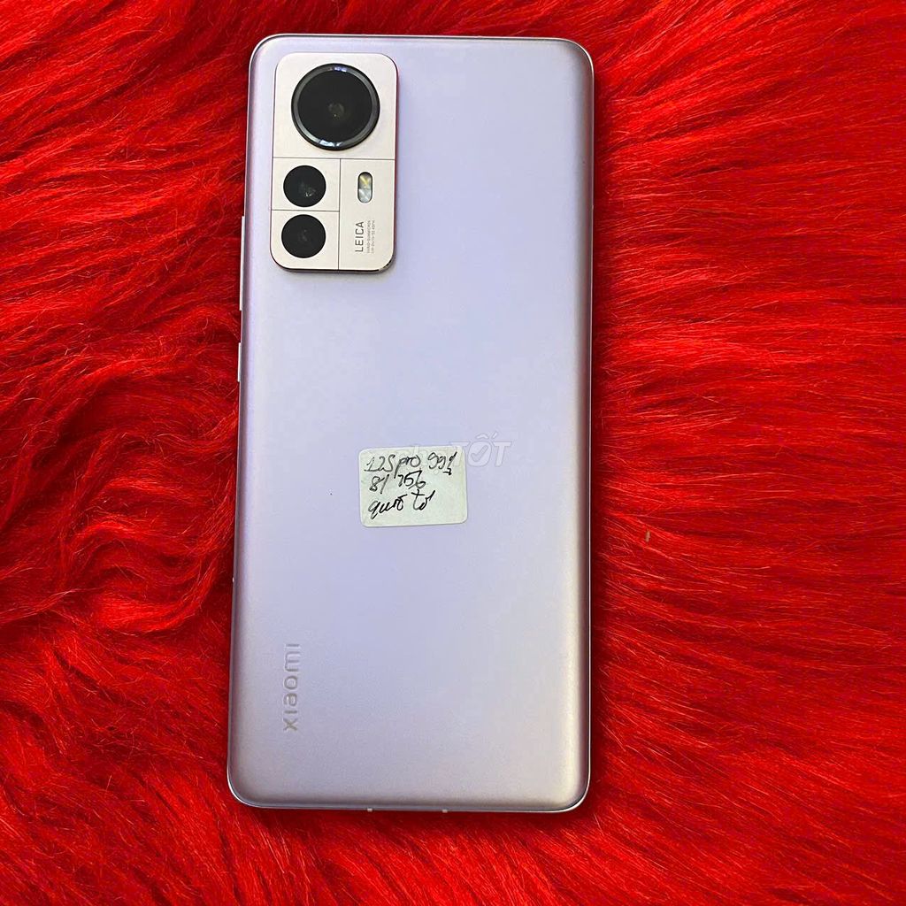 Xiaomi Mi 12S Pro 256GB Mới 99% (NỘI ĐỊA ). Mua bán Điện thoại tại Quận Tân Bình Tp Hồ Chí Minh được đăng bởi LUCKY PHONE VN hình 1