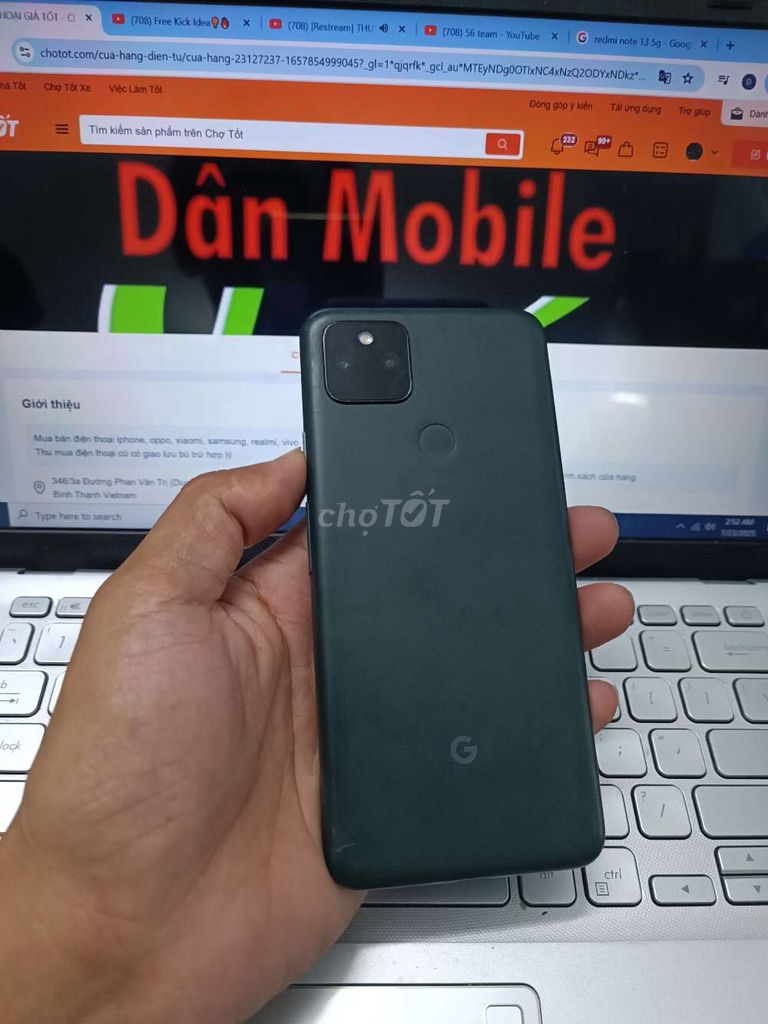 GOOGLE PIXEL 4a 6/128GB SNAP 730G ZIN FULL CN. Mua bán Điện thoại tại Quận Bình Thạnh Tp Hồ Chí Minh được đăng bởi Dân Mobile hình 1