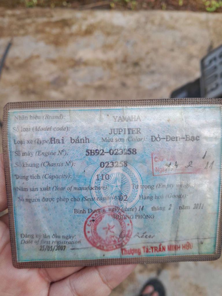 Bán yamaha jupiter Gravita 2007. Mua bán Xe máy tại Thị xã Ninh Hòa Khánh Hòa được đăng bởi Sài Gòn Chiều mưa hình 5