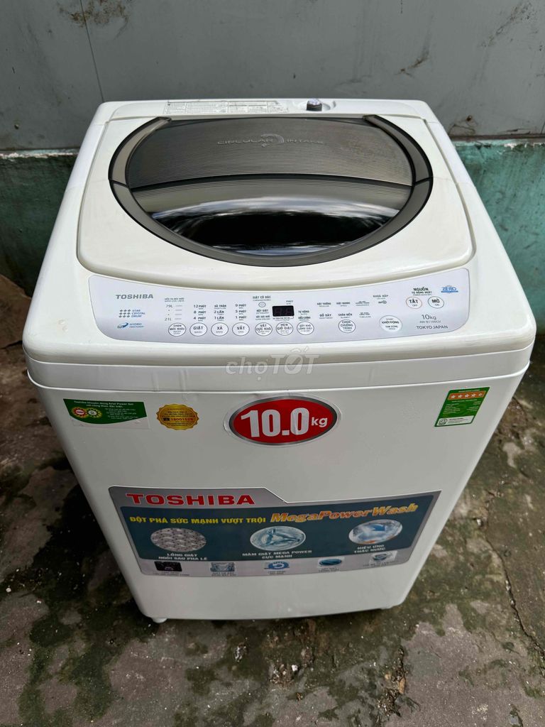 máy giặt toshiba 10kg giặt vắt êm❤️