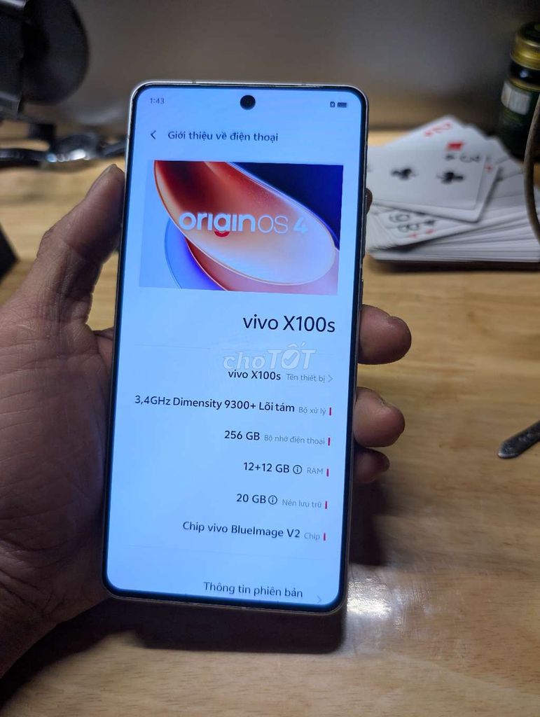 Vivo X100s 256GB Trắng gl. Mua bán Điện thoại tại Huyện Hóc Môn Tp Hồ Chí Minh được đăng bởi anh 5 hình 1