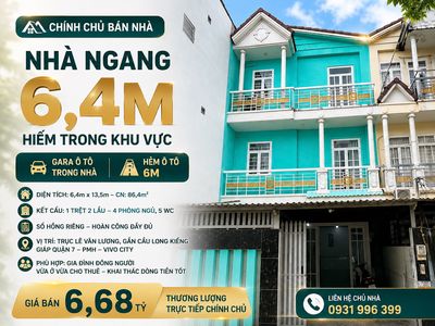 Townhouse 86.4 m² · 4 bed · Đường Lê Văn Lương
