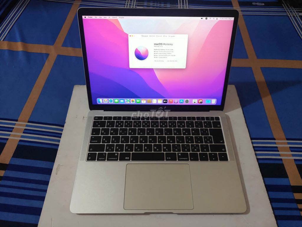 Apple MacBook Air 2018 8GB/256GB Bạc. Mua bán Laptop tại Quận Gò Vấp Tp Hồ Chí Minh được đăng bởi sagofashion hình 1