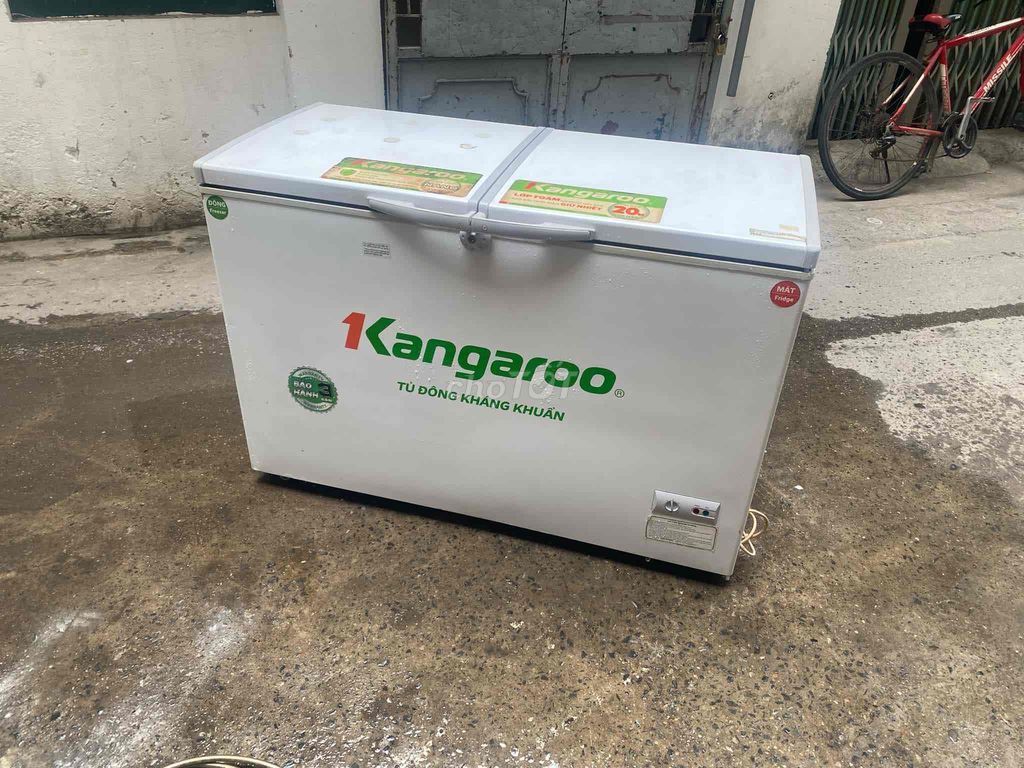 tủ đông kagaroo 400l giàn đồng hai chế độ