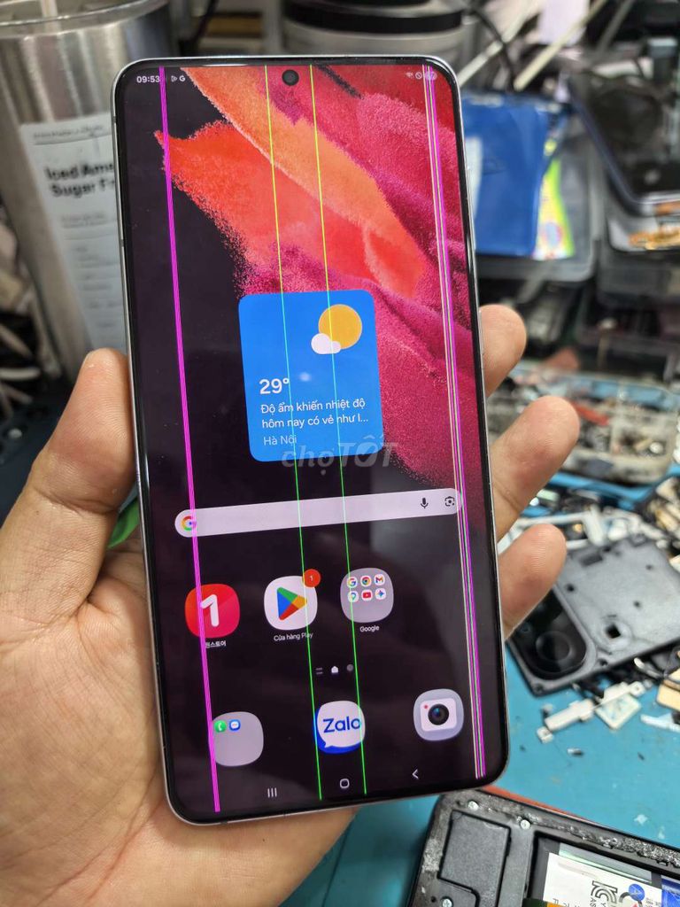 Samsung S21 Plus 5G Bạc Đã qua sử dụng. Mua bán Điện thoại tại Quận Bình Thuỷ Cần Thơ được đăng bởi PHÚC hình 1