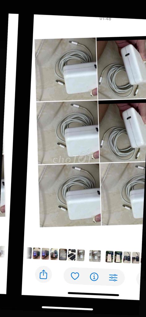 Bộ sạc macbook kèm dây type C 2m 61w 87w ipad zin. Mua bán Phụ kiện (Màn hình, Chuột...) tại undefined Tp Hồ Chí Minh được đăng bởi Trương Hiệp hình 1