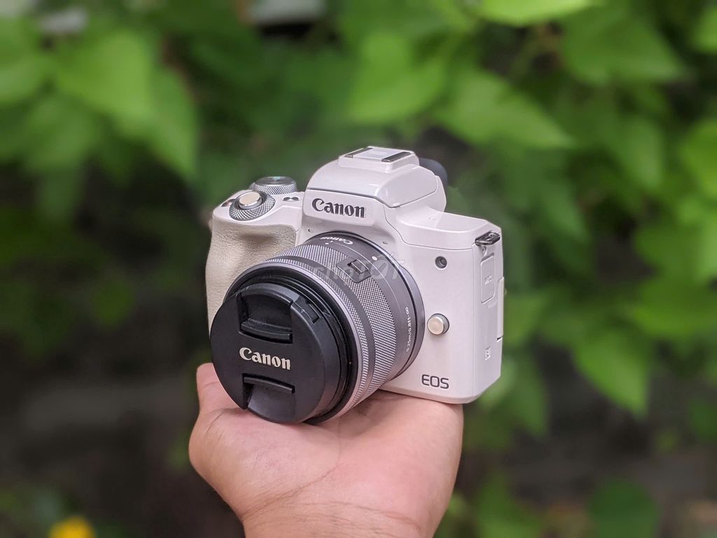 [Máy ảnh KTS] Canon M50 Trắng 15-45mm. Mua bán Máy ảnh, Máy quay tại Quận 6 Tp Hồ Chí Minh được đăng bởi may anh KTS hình 1