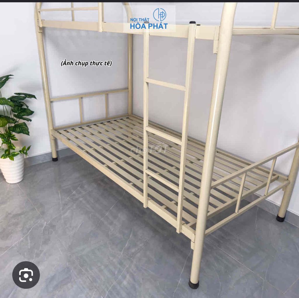 Giường tầng Hòa Phát Kim loại 1m x 2m Kem. Mua bán Giường, chăn ga gối nệm tại Thành phố Thủ Đức Tp Hồ Chí Minh được đăng bởi Thương hình 1