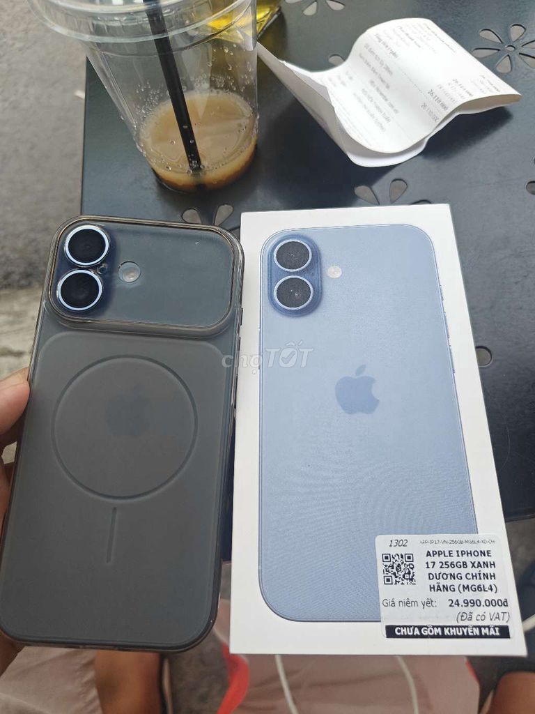 Apple iPhone 17 256GB Xanh 99,99%. Mua bán Điện thoại tại Quận Bình Thạnh Tp Hồ Chí Minh được đăng bởi Nguyễn Achin hình 1