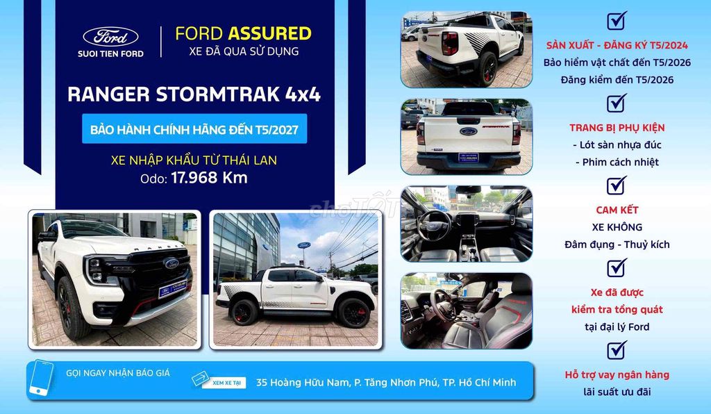 SIÊU PHẨM 2 CẦU NHẬP THÁI. 🚙FORD RANGER STOMTRAK. Mua bán Ô tô tại Thành phố Thủ Đức Tp Hồ Chí Minh được đăng bởi  Minh Luân Ford hình 1