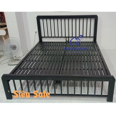Giường sắt giường ngủ thiết kế tối giảnGiường sắt