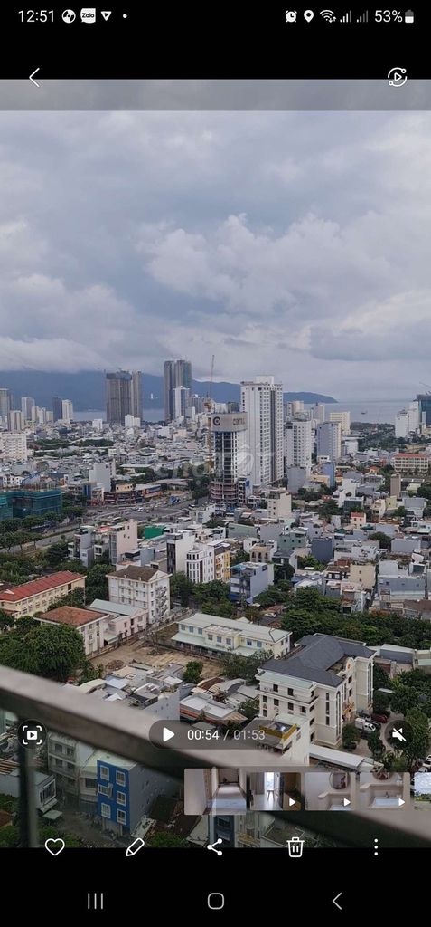 Аренда · Sun Ponte Residence Đà Nẵng · 1 комн. · 30 м² · Quận Sơn Trà, ул. Đường Trần Hưng Đạo