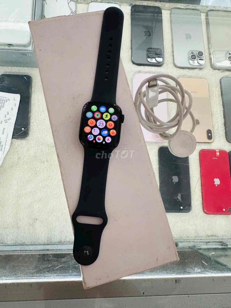 Apple Watch Series 9 41mm Midnight pin zin98% full. Mua bán Thiết bị đeo thông minh tại Thành phố Biên Hòa Đồng Nai được đăng bởi Oanh Hoang hình 1