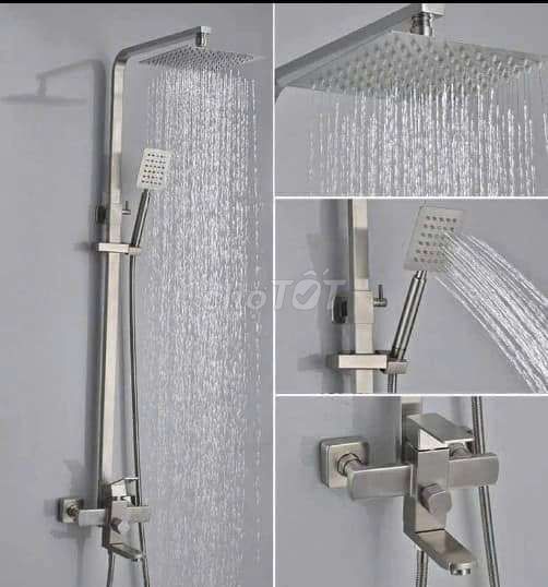Sen cây tắm Inox 304/Đồng mạ Bạc. Mua bán Thiết bị vệ sinh, nhà tắm tại Quận Ba Đình Hà Nội được đăng bởi trương trí dũng hình 1