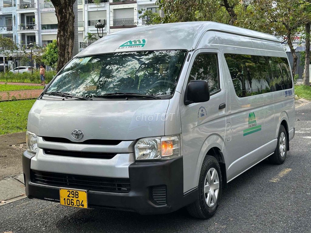 Toyota Hiace 2014 máy dầu - Xe đưa đón chuyên gia. Mua bán Ô tô tại Quận Bình Tân Tp Hồ Chí Minh được đăng bởi Xe Cũ Giá Tốt Bình Tân hình 1