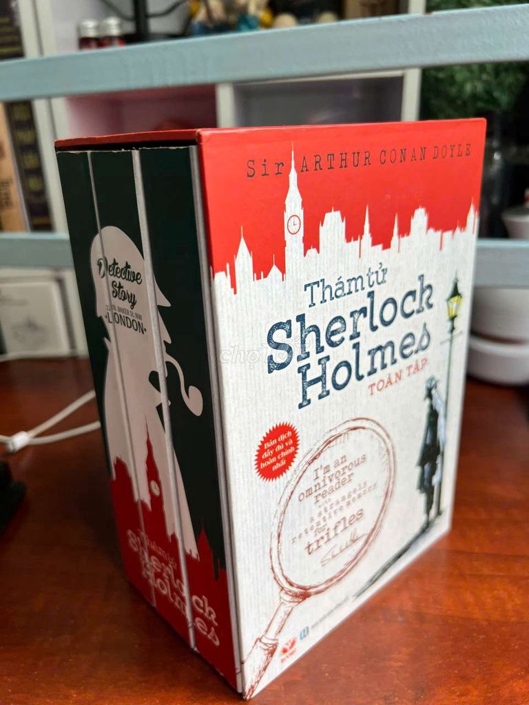 Trọn bộ 3 cuốn Sherlock Holmes