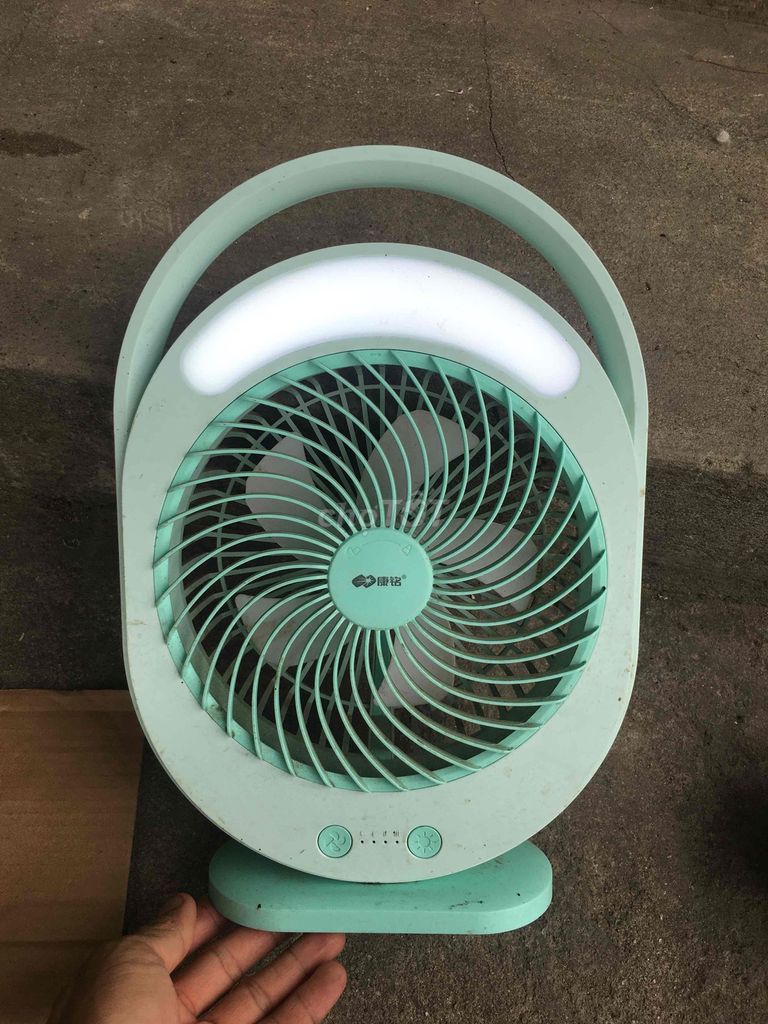 Quạt tích điện Kangmei Xanh ngọc. Mua bán Quạt tại Thị xã Duy Tiên Hà Nam được đăng bởi hinh dieu linh hình 1