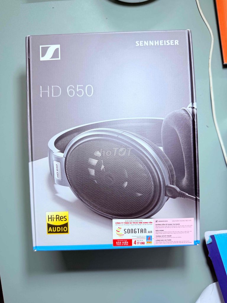 Tai nghe chụp tai Sennheiser HD650 mới. Mua bán Tivi, Âm thanh tại Thành phố Vĩnh Yên Vĩnh Phúc được đăng bởi nguyễn trung thìn hình 1
