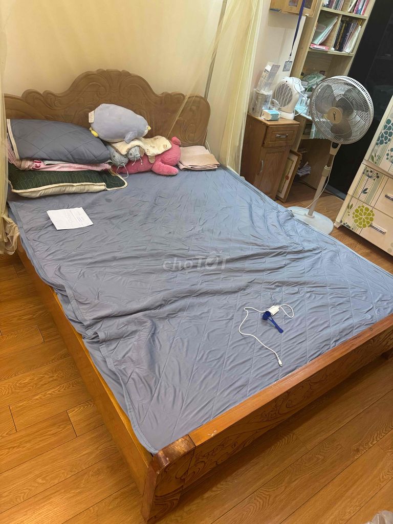 Giường ngủ 1m6 x 2m. Mua bán Giường, chăn ga gối nệm tại Quận Bắc Từ Liêm Hà Nội được đăng bởi Mạnh Đức Hoàng hình 1
