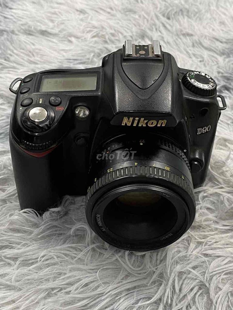 Máy ảnh Nikon D90 kèm ống kính 50mm F1.8. Mua bán Máy ảnh, Máy quay tại Quận 5 Tp Hồ Chí Minh được đăng bởi Phan Thế Phong  hình 1