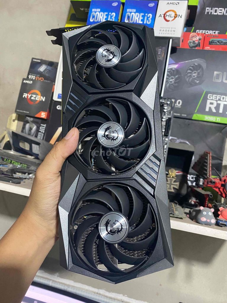 RTX 3070 MSI Trio 3 fan