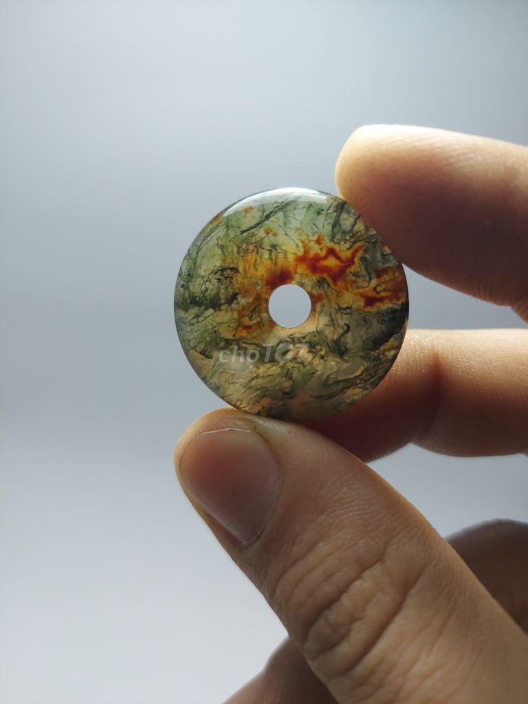 Mặt dây chuyền đá băng ngọc thủy tảo_05. Mua bán Phụ kiện thời trang khác tại Huyện Vĩnh Cửu Đồng Nai được đăng bởi Phong Ba hình 1