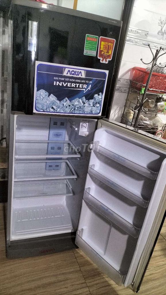 Tủ lạnh Sanyo Aqua 210L Đen. Mua bán Tủ lạnh tại Huyện Hóc Môn Tp Hồ Chí Minh được đăng bởi long hình 1