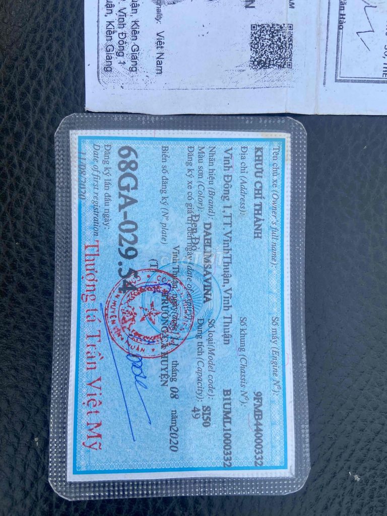 SI 50 CC SẢN XUẤT 2020 XE ĐẸP VỎ CÒN CHÍNH CHỦ. Mua bán Xe máy tại Thành phố Rạch Giá Kiên Giang được đăng bởi CHODONGNAI youtube video hình 13