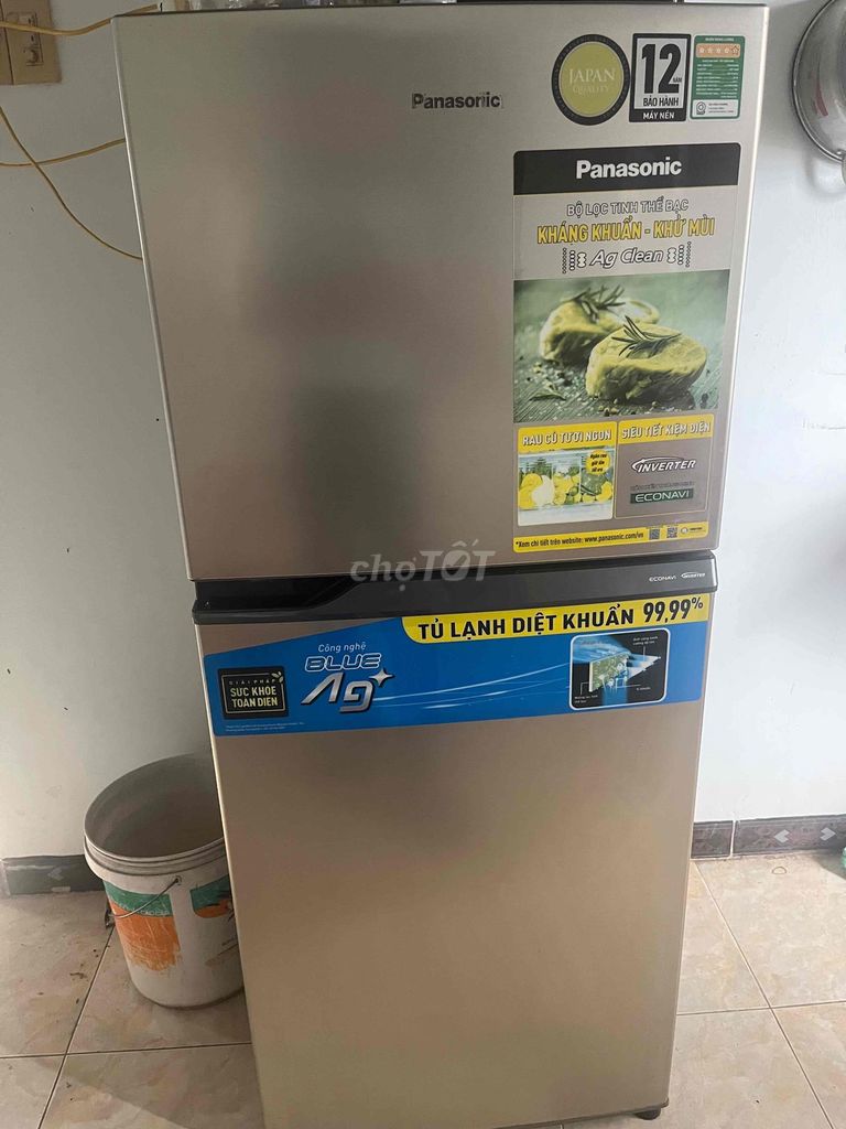 Tủ lạnh Panasonic 234 lít Bạc cũ. Mua bán Tủ lạnh tại Thị xã Ninh Hòa Khánh Hòa được đăng bởi Mon hình 1